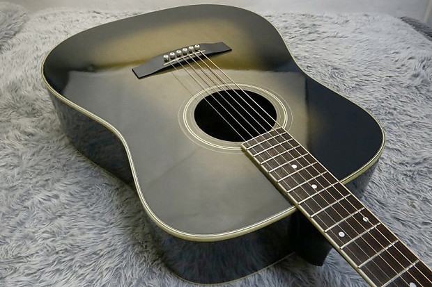 1980's made Vintage Acoustic Guitar MORRIS MV-702 Solid Spruce Top