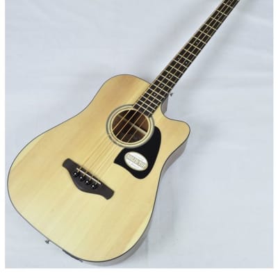 Ibanez AWB50CE-LG Artwood Series Acoustic Electric Bass in Natural Low Gloss Finish image 9
