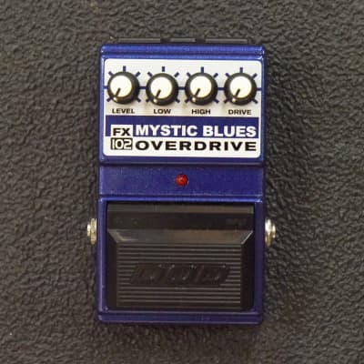 Reverb.com listing, price, conditions, and images for dod-fx102-mystic-blues-overdrive