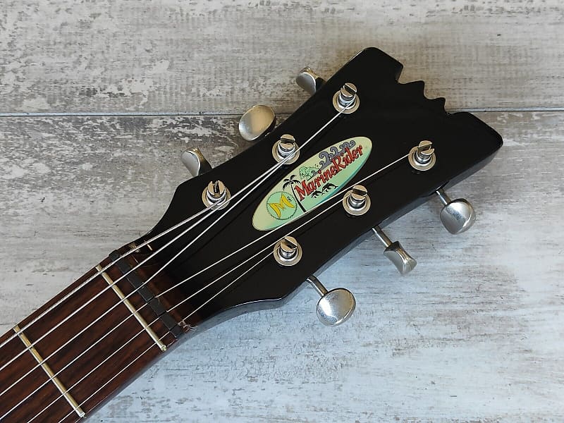 Marine Rider Mini Mosrite Travel Guitar (Made in Japan) | Reverb