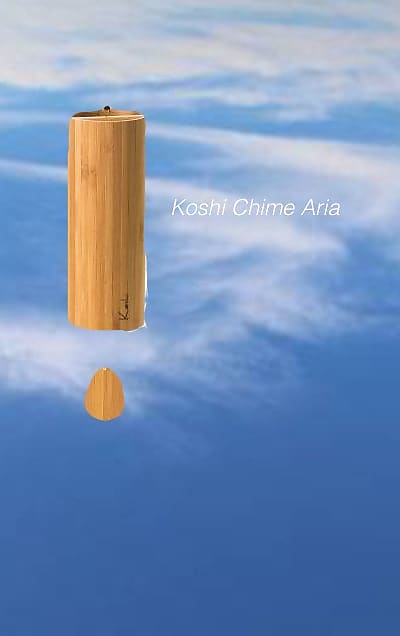 Koshi® Chimes Set of 4 with rotating stand Terra/Aqua/Aria/Ignis Flower of  Life