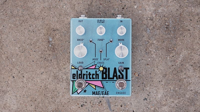 Electronic Audio Experiments Eldritch Blast Fuzz Effects Pedal