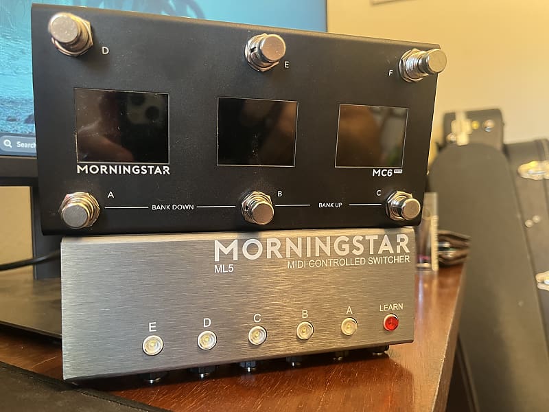 Morningstar Engineering MC6 Pro and ML5 2023 - Black | Reverb