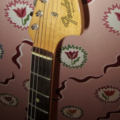 Vintage 1965 Fender Musicmaster II Original White Finish image 3