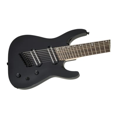 Jackson X Series Dinky DKAF8 Multi-Scale - Gloss Black (291-6183-503) image 5