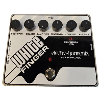 レア旧筐体 Electro-Harmonix WHITE FINGER Electro-Harmonix - White Finger - Demo by Peter Stroud - Analog