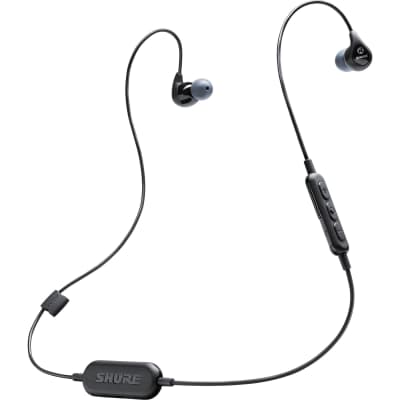 Shure SE112-K-BT1 Sound Isolating Earphones With Bluetooth Communication Cable Black image 9