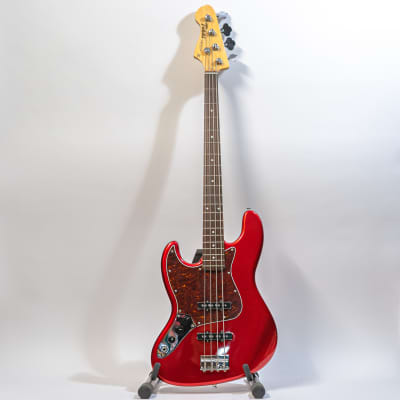 2012 Tokai Jazz Sound Electric J Bass - Candy Apple Red - Lefty image 2