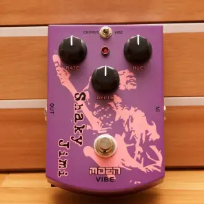 Moen Effects Shaky Jimi Analog Vibrato / Chorus Pedal | Reverb