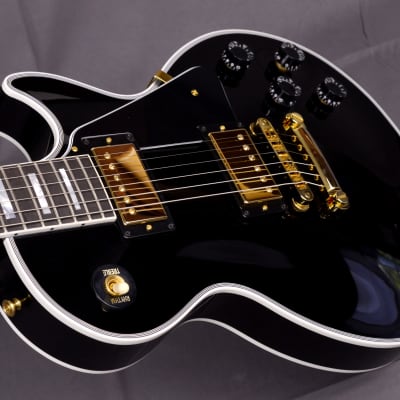 2023 Gibson Custom Shop Les Paul Custom Black Beauty ~NEW Unplayed~ Ebony with COA & OHSC 1959/59 Neck image 9