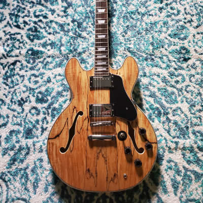 Firefly 338 guitar spalted shop maple