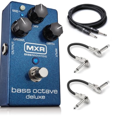 New MXR M288 Bass Octave Deluxe Bass Guitar Effects Pedal image 1