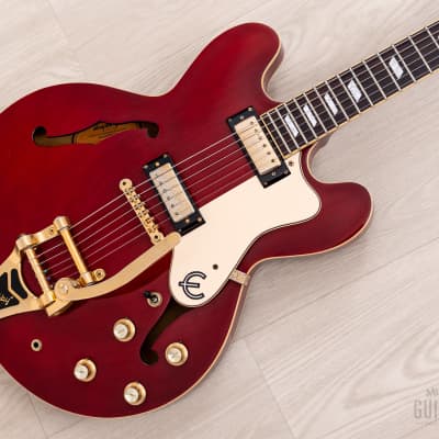 2006 Epiphone Custom Shop Riviera Limited Edition w/ Bigsby, Gold Hardware, Case & Tags