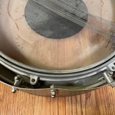 Vintage Ralph Kester 16" Flat Jacks Marching Snare Drum for Project / Parts image 8