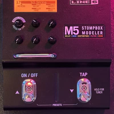 Line 6 M5 Stompbox Modeler | Reverb