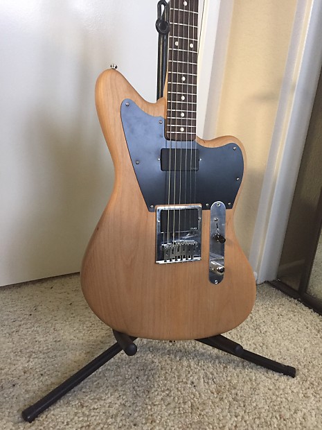 Fender / Warmoth Jazzmaster Natural EMG Pickups HH