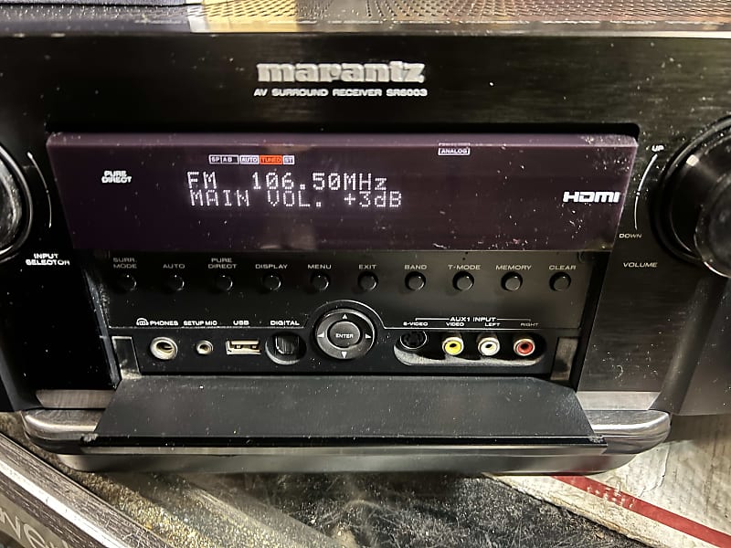 Marantz SR6003 Black 7.1-Channel Surround Sound Audio Video Marantz SR6003 Black 7.1-Channel Surround Sound Audio Video