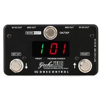One Control Gecko MKIII MIDI Switcher