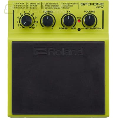 Roland SPD::One Kick Digital Percussion Pad - Yellow image 3