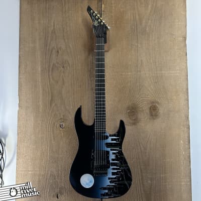 Mason Bernard Custom Graphic Electric Guitar Bernie Rico c.1991 w/ Hard case image 2