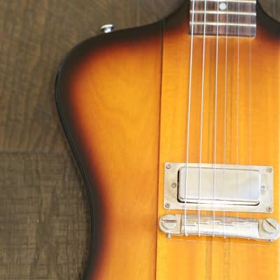 Unplayed! Gibson Custom Eric Clapton 1964 Firebird I Reverse Headstock Vintage Sunburst + COA OHSC image 11