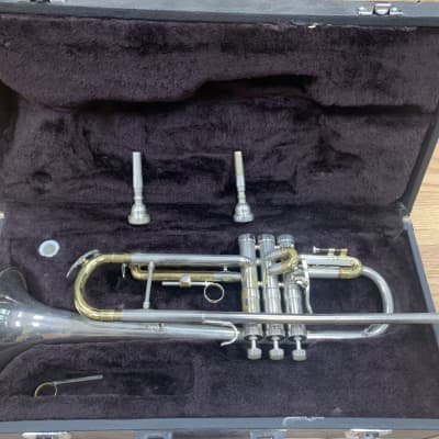 Conn 38B Conn Connnstellation Bb trumpet 1970 Brass u0026 Nickel | Reverb