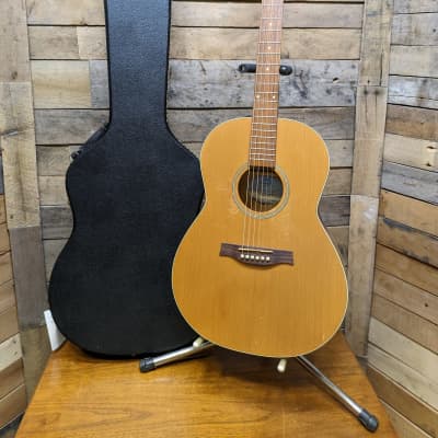 Seagull Coastline S6 Cedar Top Folk Acoustic Guitar w/ Hard Case for sale