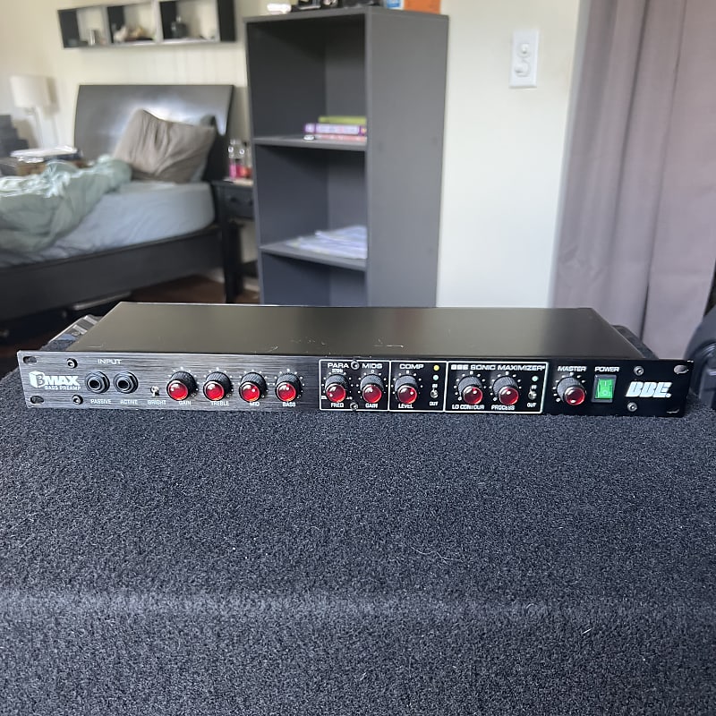 BBE BMAX Rack Mount Bass Preamp Reverb