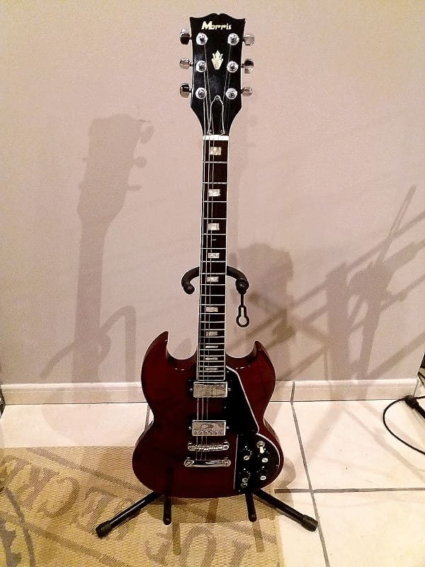 激レア　ビンテージ70s Morris SGスタイル モーリス　エレキギター 激レア ビンテージ70s Morris SGスタイル モーリス エレキギター