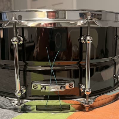 PDP 6.5x14" ACE Black Nickel Over Brass Snare Drum 2010s - Black Nickel with Chrome Tube Lugs image 4