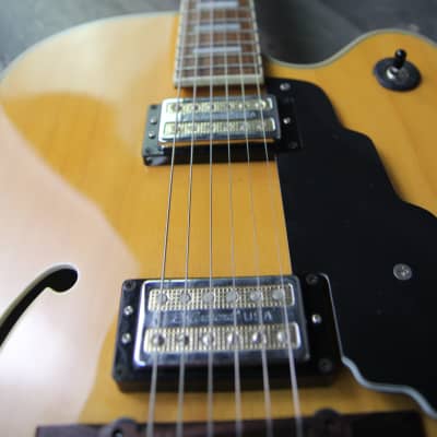 DeArmond X155 1999 Blonde Jazz Guitar with case! image 14