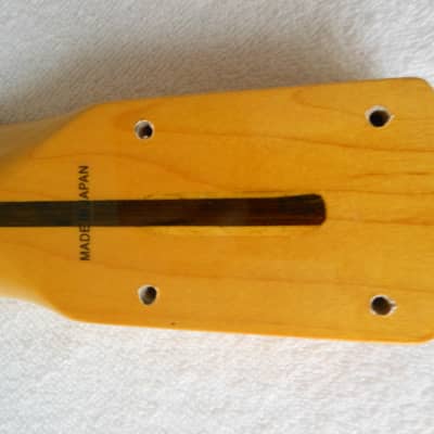 Unbranded Stratocaster Amber Maple Neck image 6