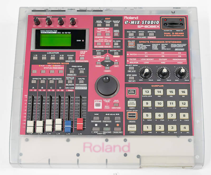 Roland SP-808EX e-MIX Studio Phrase Sampling Workstation