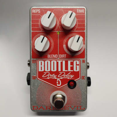 Daredevil Pedals Bootleg Dirty Delay w/ Tap Tempo Guitar Effects Pedal for sale