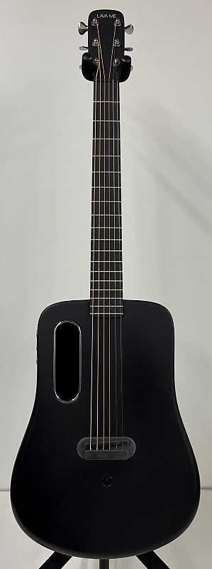 Lava Music Lava Me 2 Matte Black Carbon Fiber Acoustic/Electric