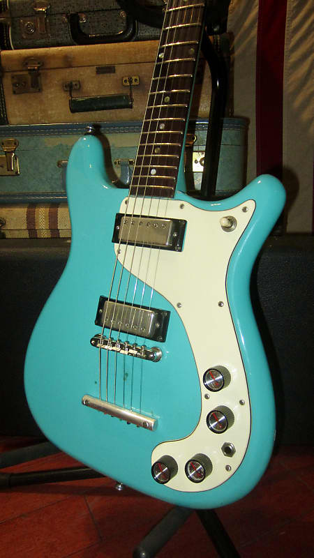 1964 Epiphone Wilshire Rare Custom Color Blue w Hard Case