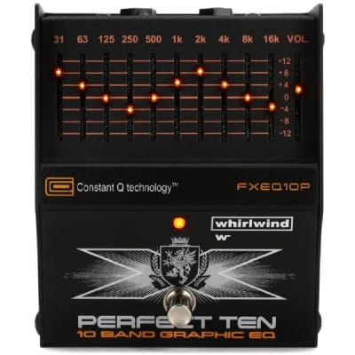 Whirlwind Perfect Ten 10-Band Graphic EQ