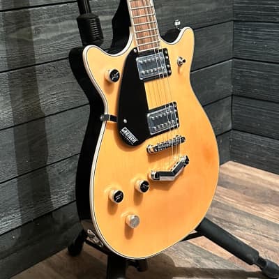 Gretsch G5222LH Electromatic Double Jet BT Left Handed Electric Guitar - Natural image 2