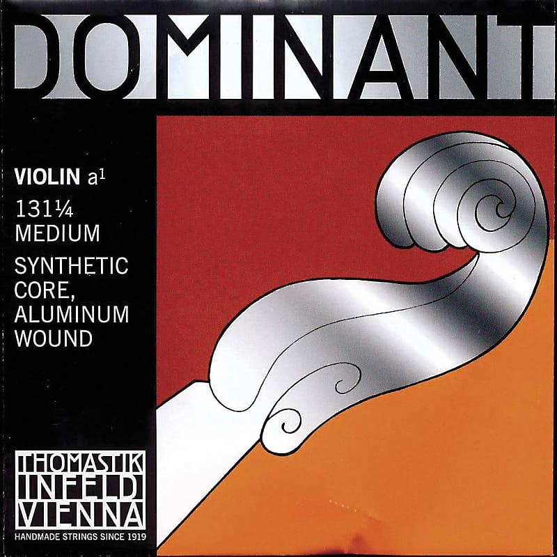 Thomastik Thomastik Dominant 1/4 Violin A String Medium Aluminum-Perlon image 1