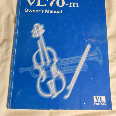 Yamaha VL70-m owners manual