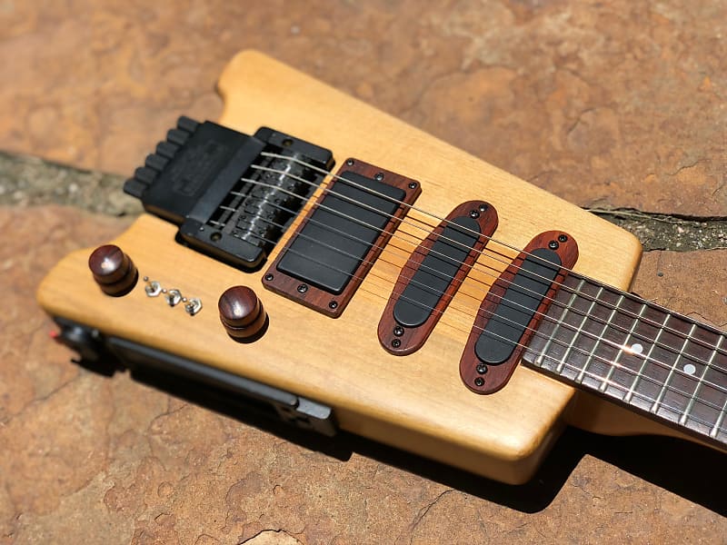 Hohner G3T (early Steinberger Spirit) Headless Guitar - Custom Natural Oil  Finish