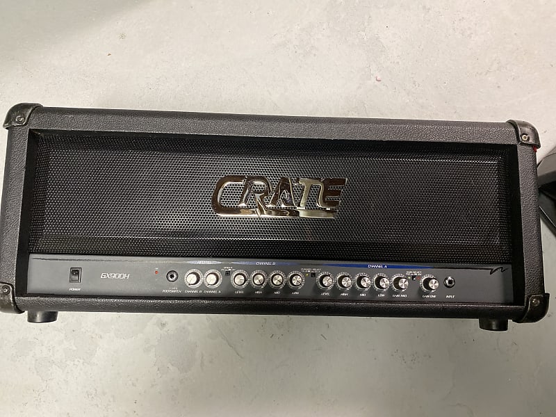 Crate GX900H Black Guitar Amp Head High Gain Death Doom Black Metal