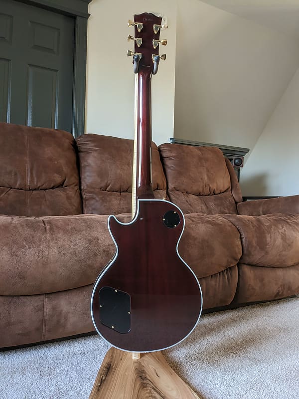 Tokai Les Paul Custom LC 142 WR 2021 Wine Red - Made in