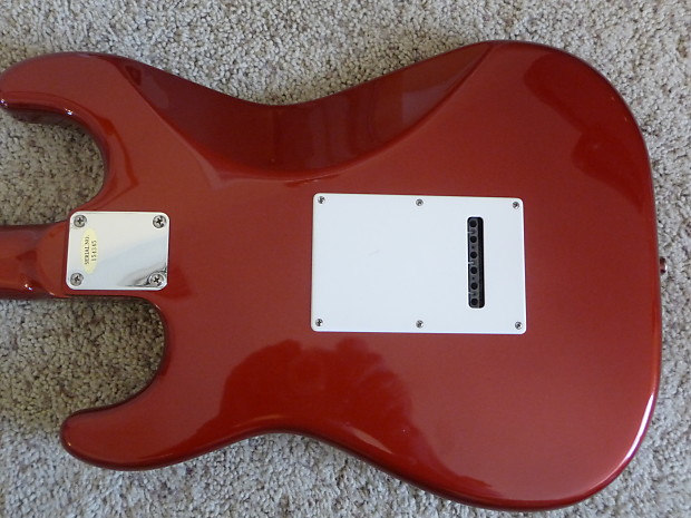 Triumph Sonic Master Strat - 1990's? - Metallic Red - Japan? | Reverb