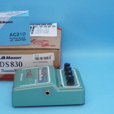 Maxon DS-830 Distortion Master w/Box + Power Supply | Fast