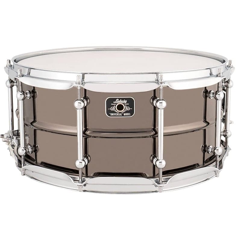 Ludwig LU6514C Universal Brass Snare Drum 14x6.5 w/Chrome Hardware image 1