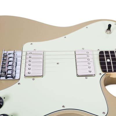 Fender Chris Shiflett Telecaster Deluxe with Rosewood - Shoreline Gold image 9
