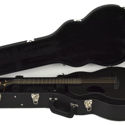 McPherson Touring Carbon Fiber Acoustic Guitar in Honeycomb Black 10009 image 9