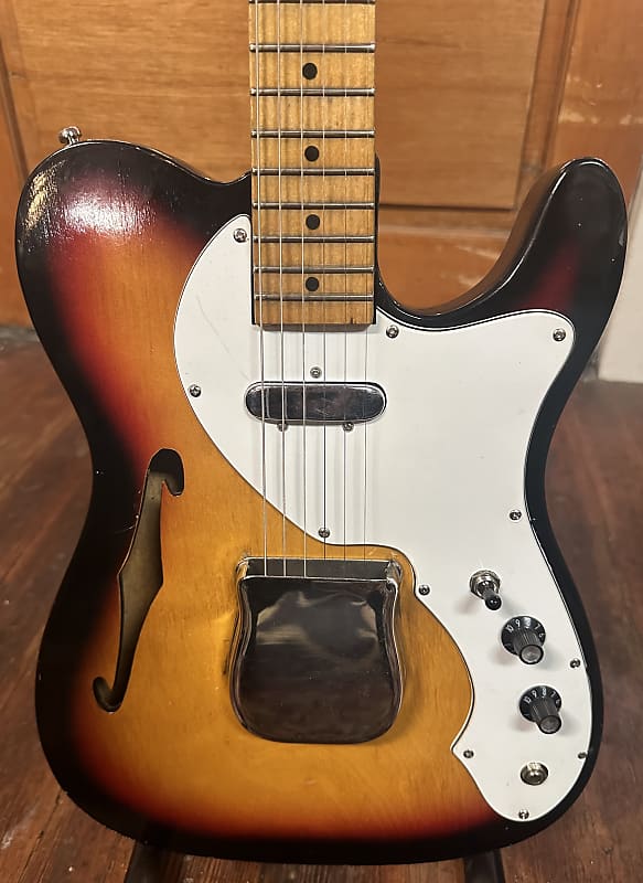 *Rare* 1970s Cobra HET-5001 Semi-Hollow Tele (Hondo/Samick) | Reverb