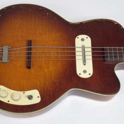 Kay K5965 Pro Bass 1961 Sunburst image 5